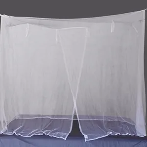 Mosquito Branco Rede, Canopy Boca, Quatro Canto Post, Cama de Estudante, Queen, King, Twin Size, 1Pc 10 principais vendas rede mosquiteira king size - №10