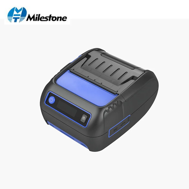 Label Receipt Thermal Printer 58mm 2 in 1 POS Printing Mini Mobile Portable Printer Bluetooth Label Maker POS Android IOS