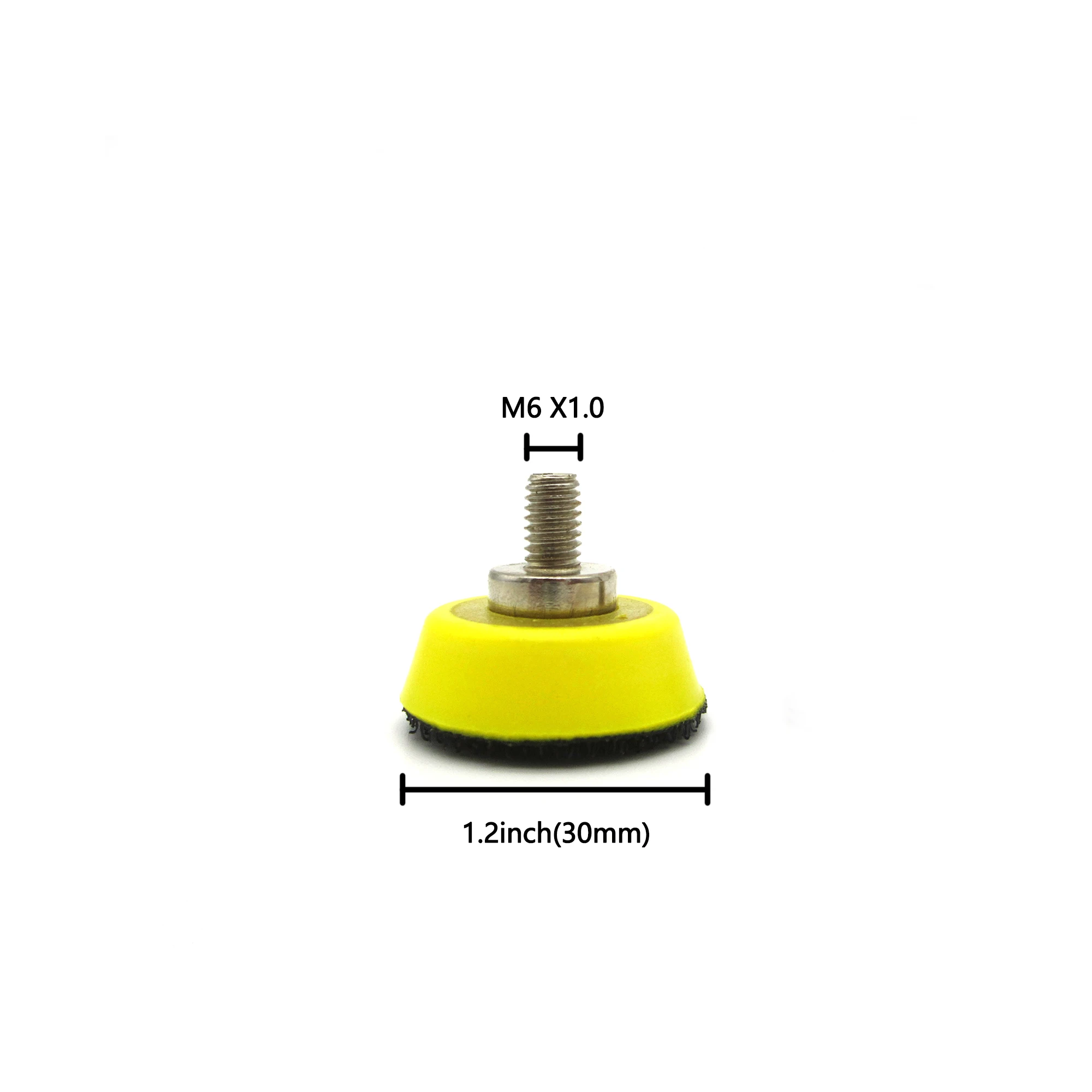 1,2 inch 30mm Haken & Loop Sander Sichern Pad Schleif Pad Rotary Schleifen Disc Saugnapf Pad Polieren Schleifen Schleif werkzeuge