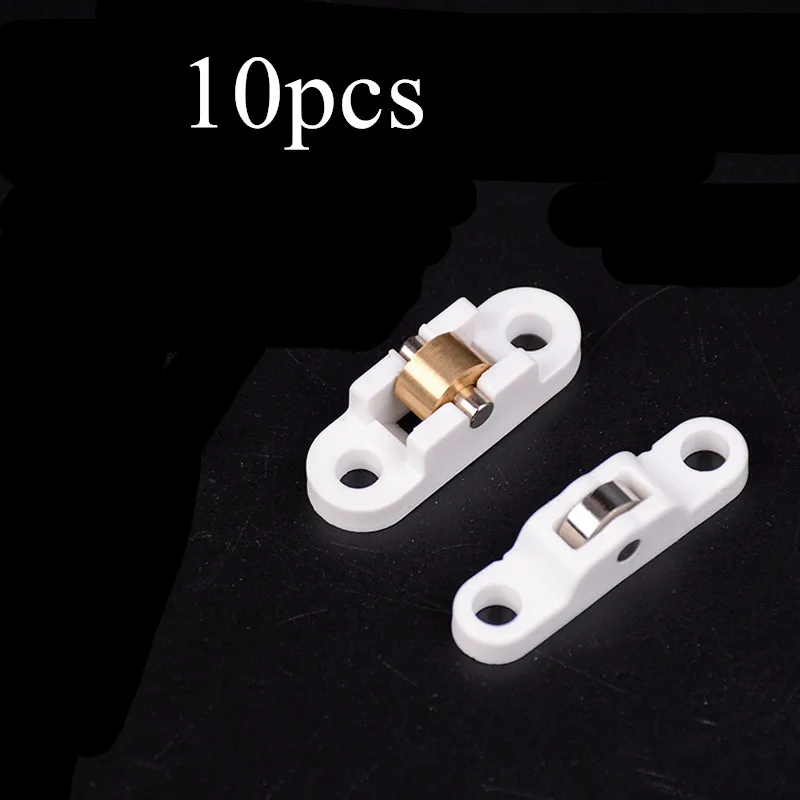 10pcs Screen Window Pulley Pure Copper Plastic Steel Wheels Rollers Sliding Door Anti-mosquito Windows Runners Hardware Tool