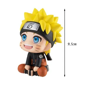 PVC Figure Anime for car decoration, Uzumaki, Naruto, Kakashi, Uchiha, Sasuke, Itachi, Kawaii Toy, Q Figure Gift, 9.5 centimeters 9 Main Sales Naruto Puzzle - №1