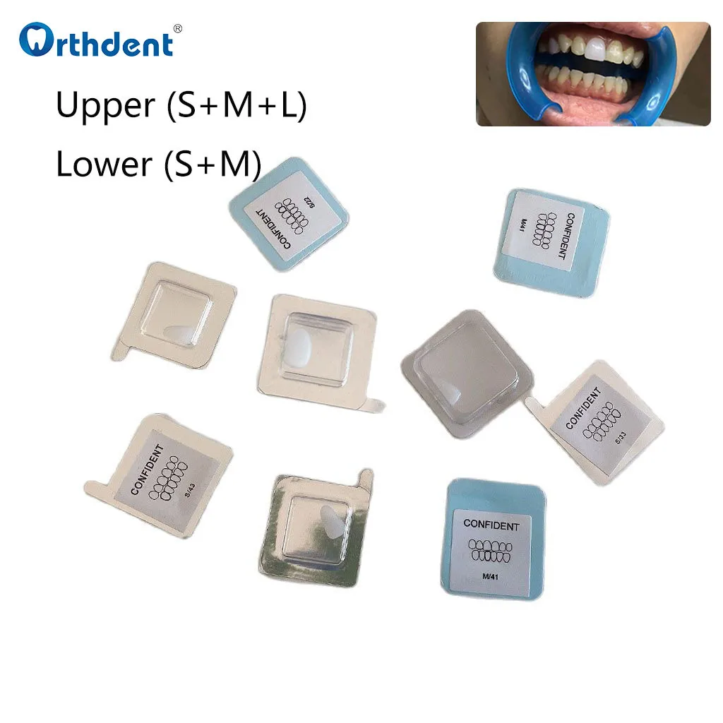 1 Pcs Dental Composite Porcelain Veneers Upper Lower Ultra Thin Whitening Crown Teeth Anterior Dentistry Restoration Materials