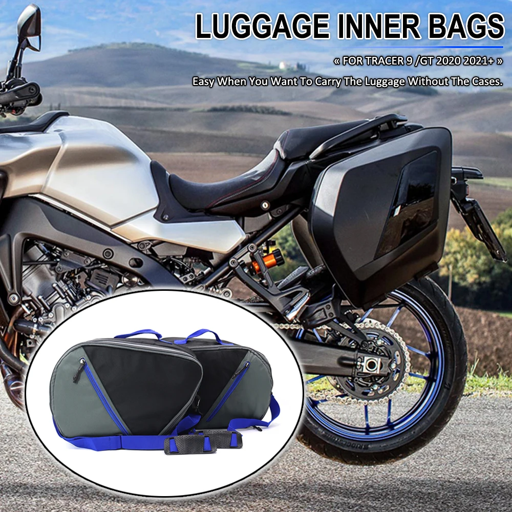 

Motorcycle Waterproof Side Case Box Luggage Liner Inner Bag Storage Saddle Bags For YAMAHA TRACER 9 / 900 GT 9GT 900GT 2020 2021