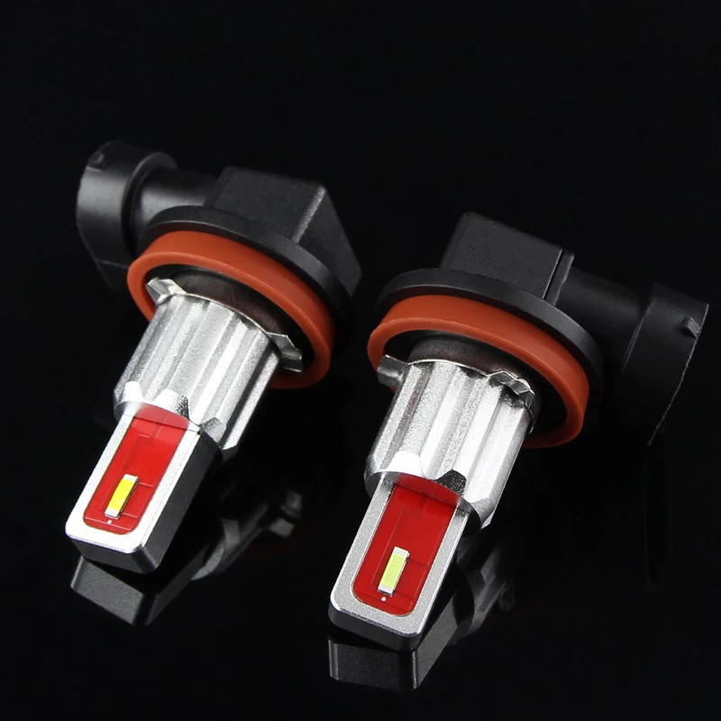 2x H11 LED Bulbs  For Fog Lights No Error For BMW mini E71 X6 M E70 X5 E83 F25 X3 2004 For E53 X5 2003 - 2006 E90 325 328 335i