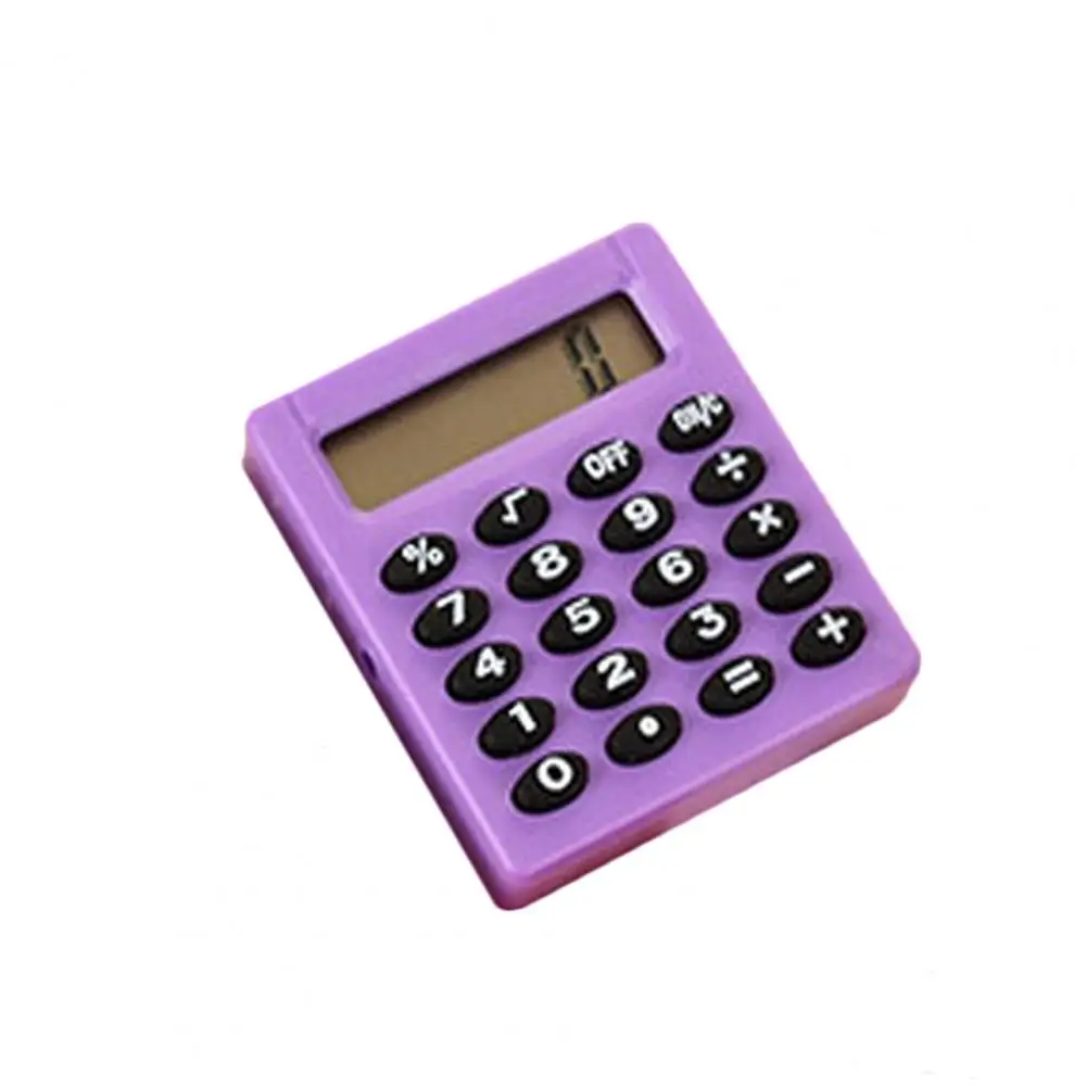 Mini Calculator Pocket Size Digit Display Portable Handheld Desktop Calculator Student Gift 2021