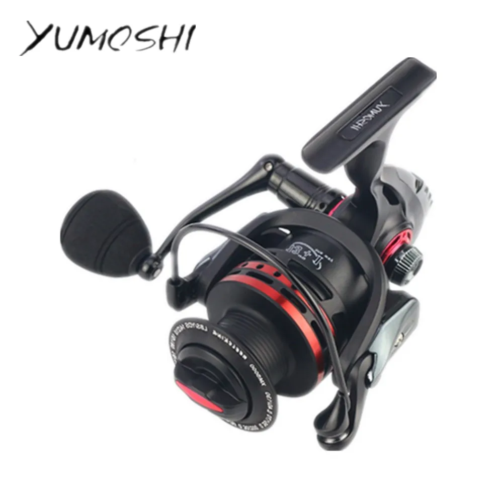 

YUMOSHI Quality Spinning Fishing Reel XM1000 2000 3000 4000 Lure Reel 5.5:1 13+1BB Saltwater Professional Spinning Wheel