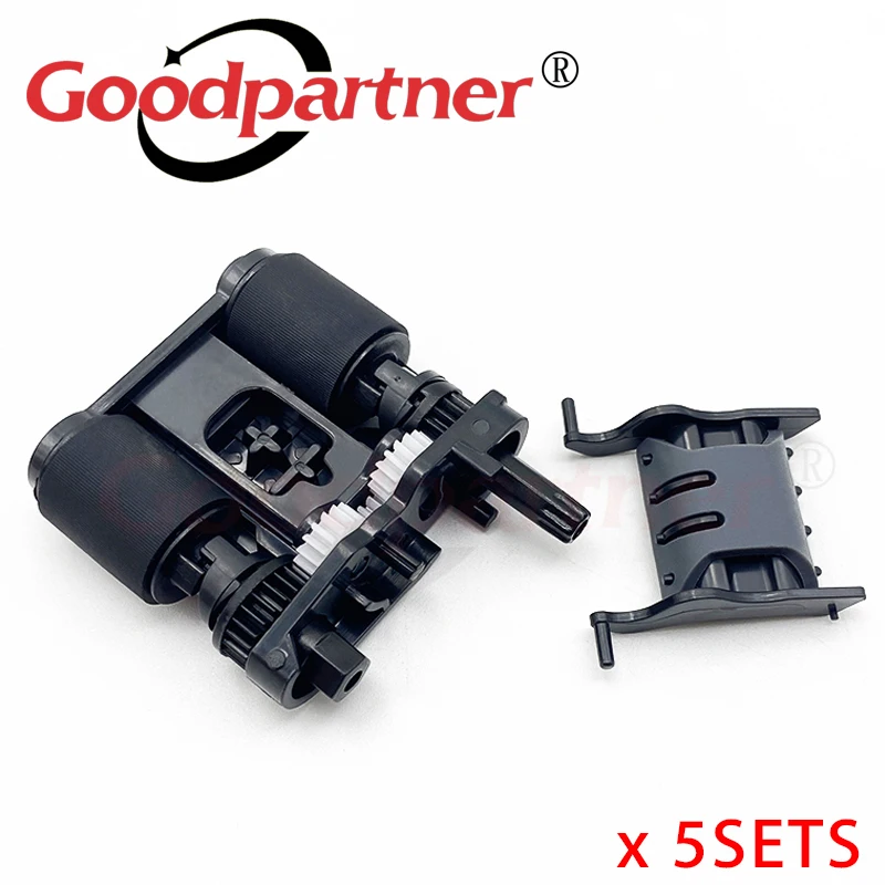 5X B3Q10-60105 B3Q10-40080 ADF Pickup Roller Separation Pad for HP Color LaserJet Pro MFP M377 M477 M426 M427 / 377 477 426 427