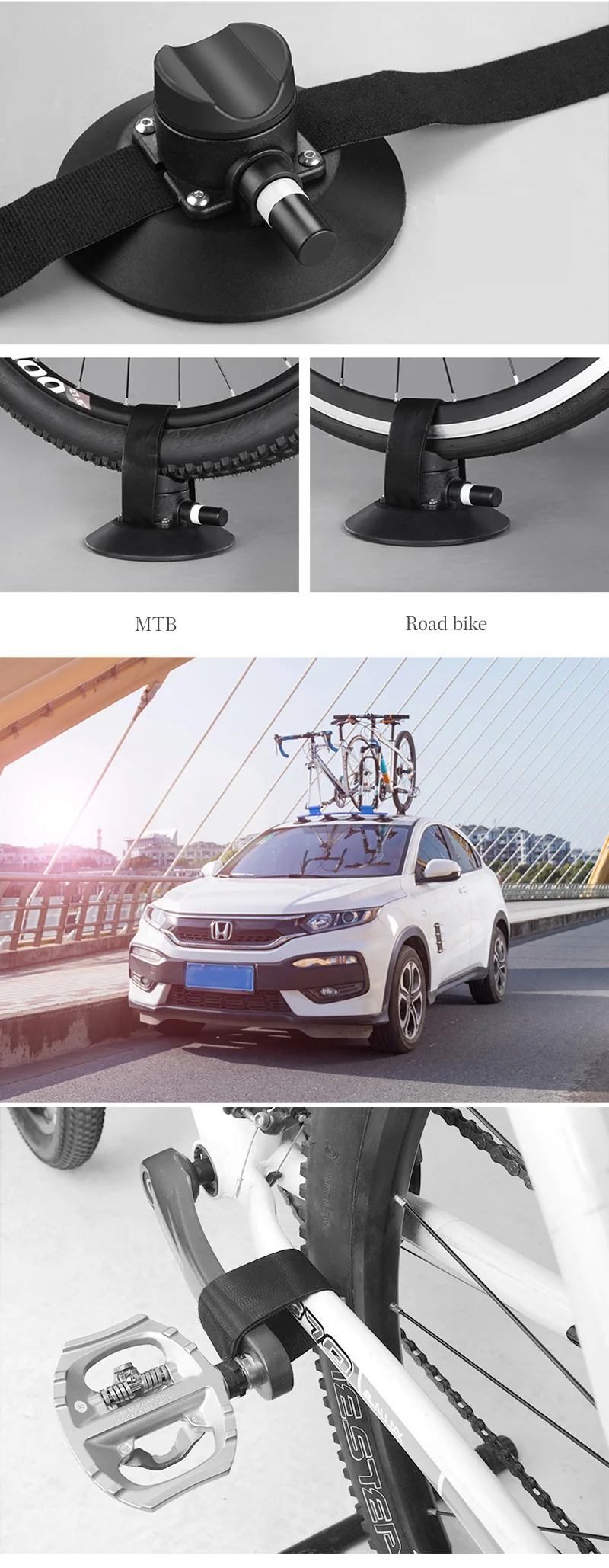 Porte-vélo de toit 1 vélo FreeRide de THULE - Porte-vélos pour van Porte-vélo de toit 1 vélo FreeRide de THULE - Porte-vélos pour van