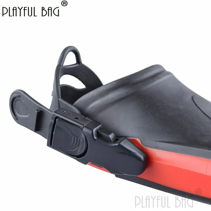 Playful bag Replacement heel strap for flippers Adjustable Anti-loosing Quick-release buckle General flippers accessories E131