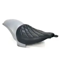 Motorcycle Rear Fender + Leather Seat Kit For Harley Davidson Fat Boy Breakout 2018-2021