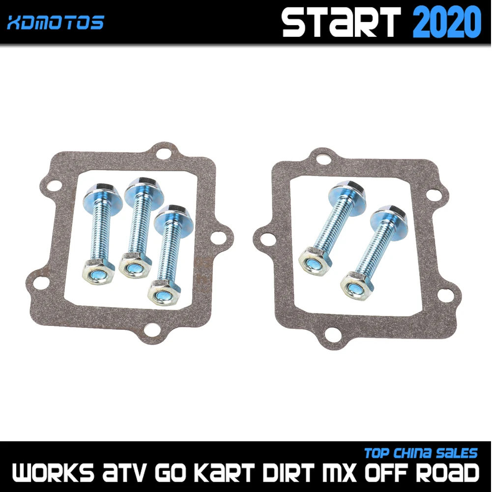 Kit Katup Buluh Serat Karbon Sepeda Motor untuk Yama. Ha YZ 250 250X YZ250 YZ250X 1997-2019 untuk VForce3 V307A