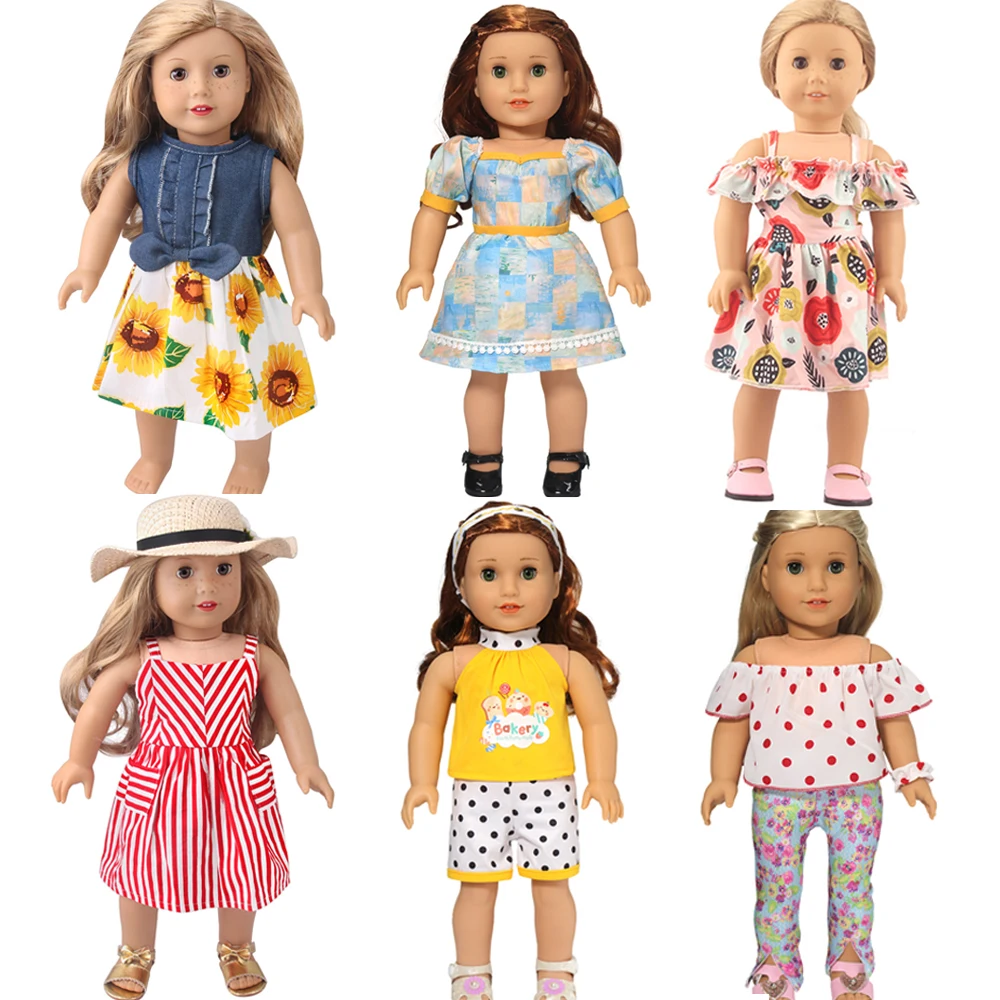 NEW 17inch Dolls clothes Fashion slim dress shoes for 43-45cm Toys new born doll and American doll Girl's gift