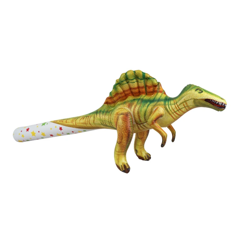 Animal Triceratops Stegosaurus Wrist Dragon Xunraptor Tyrannosaurus Spine Back Dinosaur Lala Stick Children Inflatable Toy