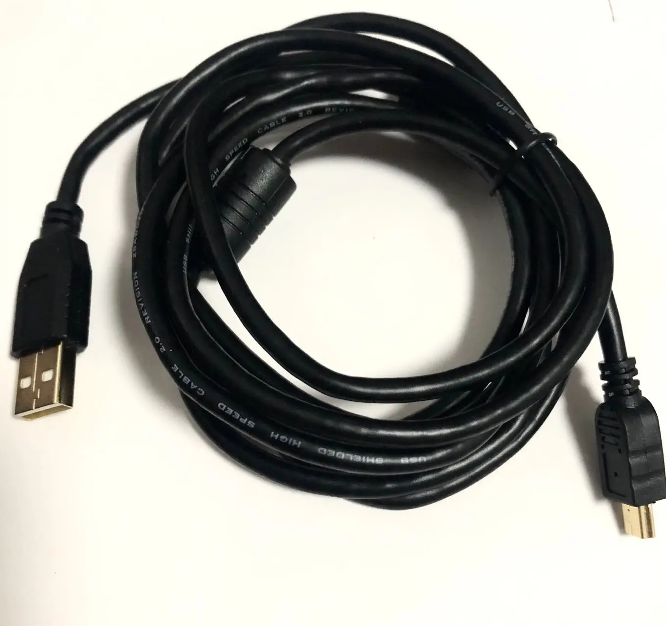 USB Microphone Golden Cable Cord Wire for Blue Yeti USB Microphone, Blue Snowball iCE USB Mic，2 meters