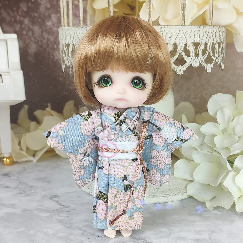 OB11 blyth 1/6 figure doll 1/4 1/3 scale BJD clothes accessories Japanese yukata kimono for BJD/SD,Not included doll B0001-A