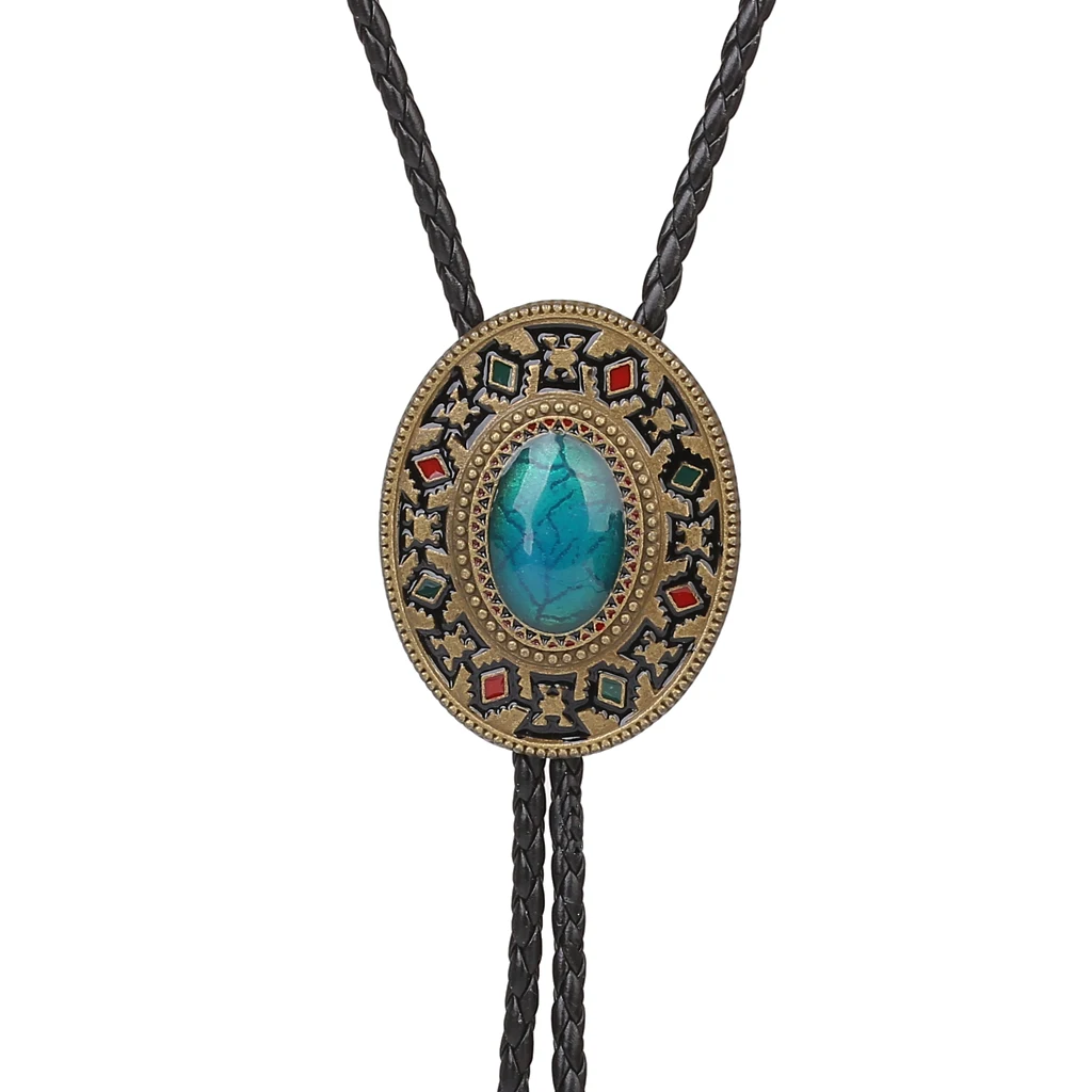 Indische Totem Bolo Krawatte Western Cowboy Retro Bolo Krawatte