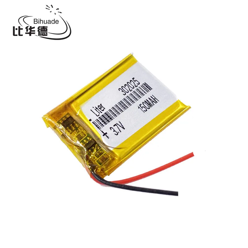 5pcs/lot Good Qulity 3.7V,150mAH,302025 Polymer lithium ion / Li-ion battery for TOY,POWER BANK,GPS,mp3,mp4