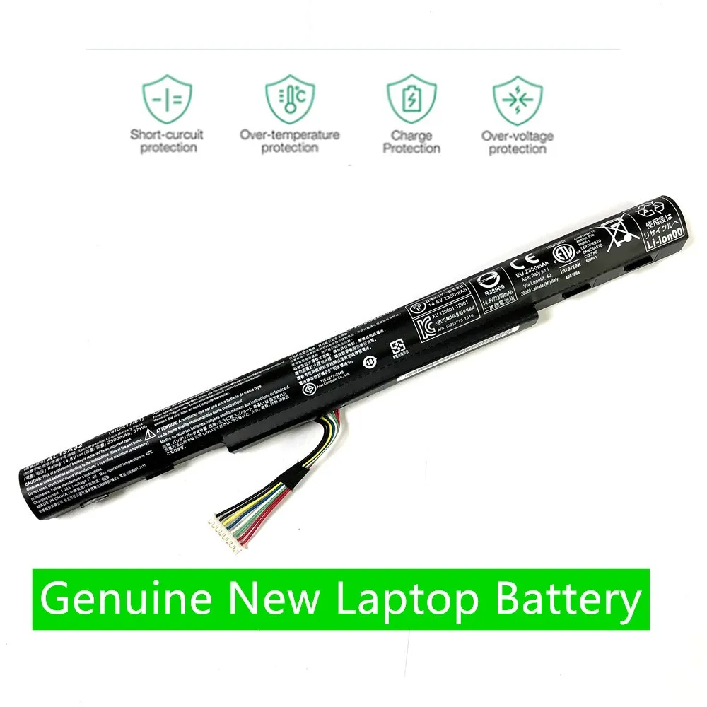 

ONEVAN 14.8V 2500mAh AL15A32 37Wh Original Laptop Battery For Acer Aspire E5-473G E5-573G E5-573 E5-553G E5-722 E5-532T E5-522G