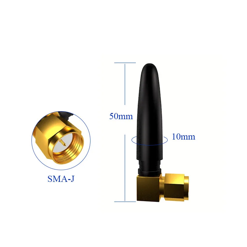 

2PCS NB-IoT GSM 2G 3G GPRS Antenna Full Band SMA-J Omnidirectional High Gain 2.5dbi Wireless Module Digital Transmission