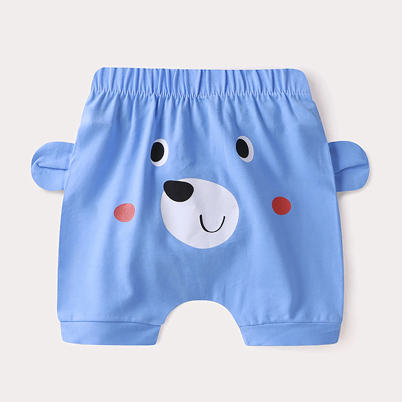 Summer Newborn Baby Shorts For Boys Girls Cotton Cartoon Animal PP Short Pants High Waist Trouser Crawlers For Kids 3m 6m 9m 12m