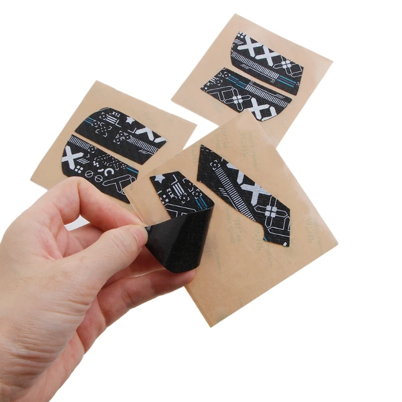 Cinta de piel de ratón antideslizante para ratón, pegatinas laterales de patines para logitech- G403 G603 G703