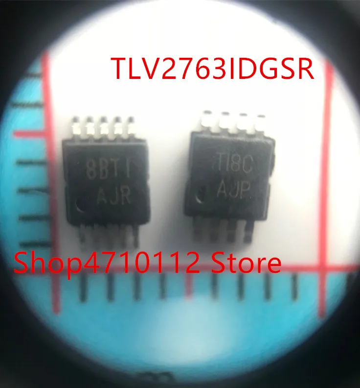 

10PCS/LOT NEW TLV2763IDGSR TLV2763IDGS TLV2763 MARKING AJR MSOP10 IC