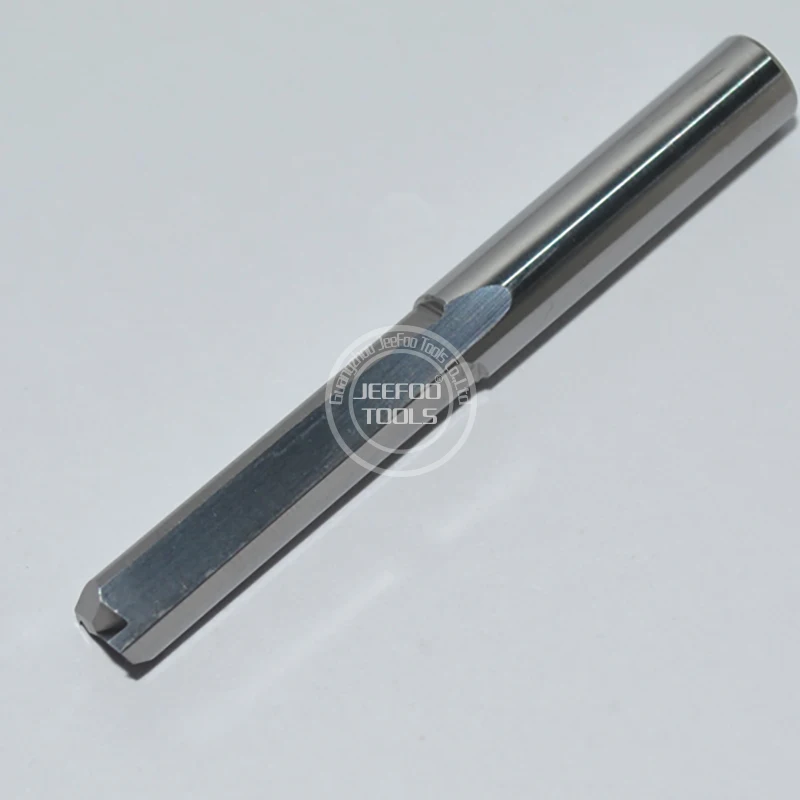 6*22 CNC Karbida Padat Dua Bit Seruling Lurus/Bit Router CNC/Pemotong Router