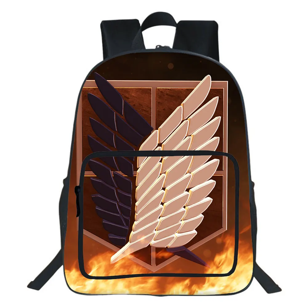 

Hot Sale Attack on Titan Fashion Backpack Men Women Travel Bags New Pattern Knapsack Beautiful Students School Rucksack Mochila