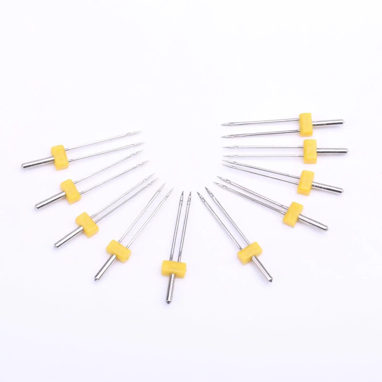 10 Pcs Twin Needles Double Twin Stretch Machine Needles Pins Butterfly, Brother, Singer, Janome Sewing Machine