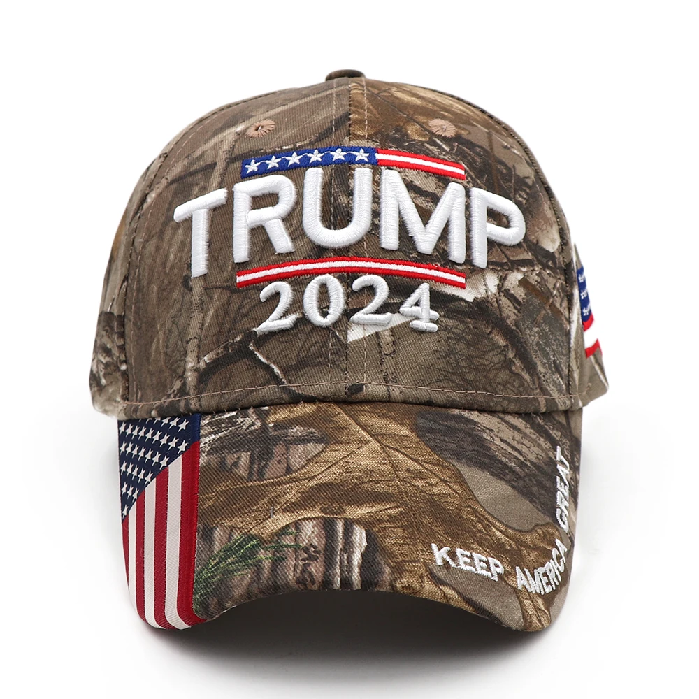 

New Arrival Trump Hat 2024 Keep America Great US Flag MAGA Re-Election