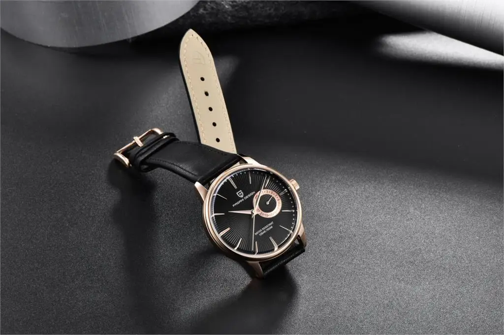 Original PAGANI DESIGN 1654 Modische Casual Sportuhr Herren Militäruhr Edelstahl Wasserdichte Quarzuhr Reloj Hombre – Detail 7