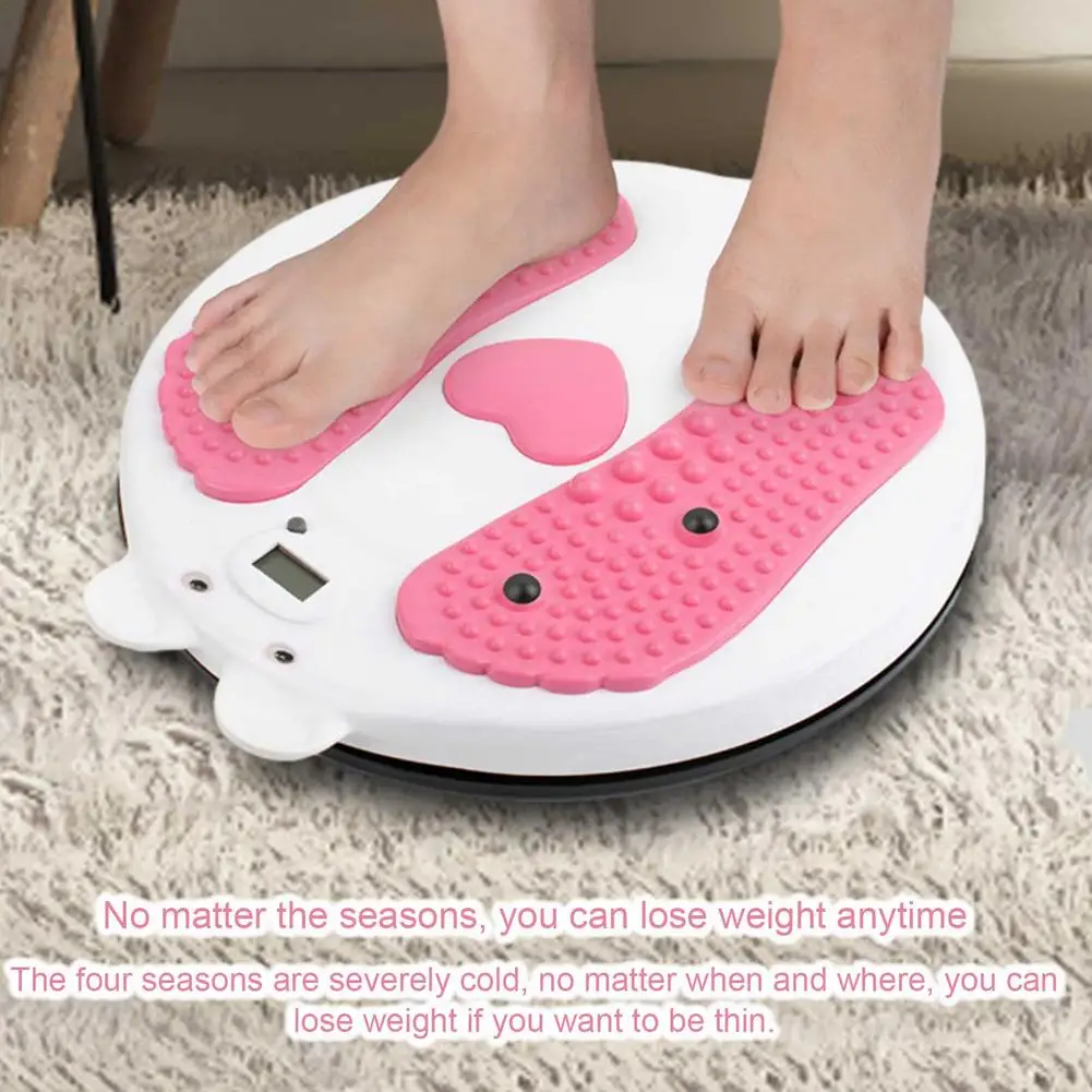 Non-slip Twisting Plate Ms Body Shaping Turntable Magnetic Bead Winded Plate Waistband Abdomen Twist Machine Fitness Equipment