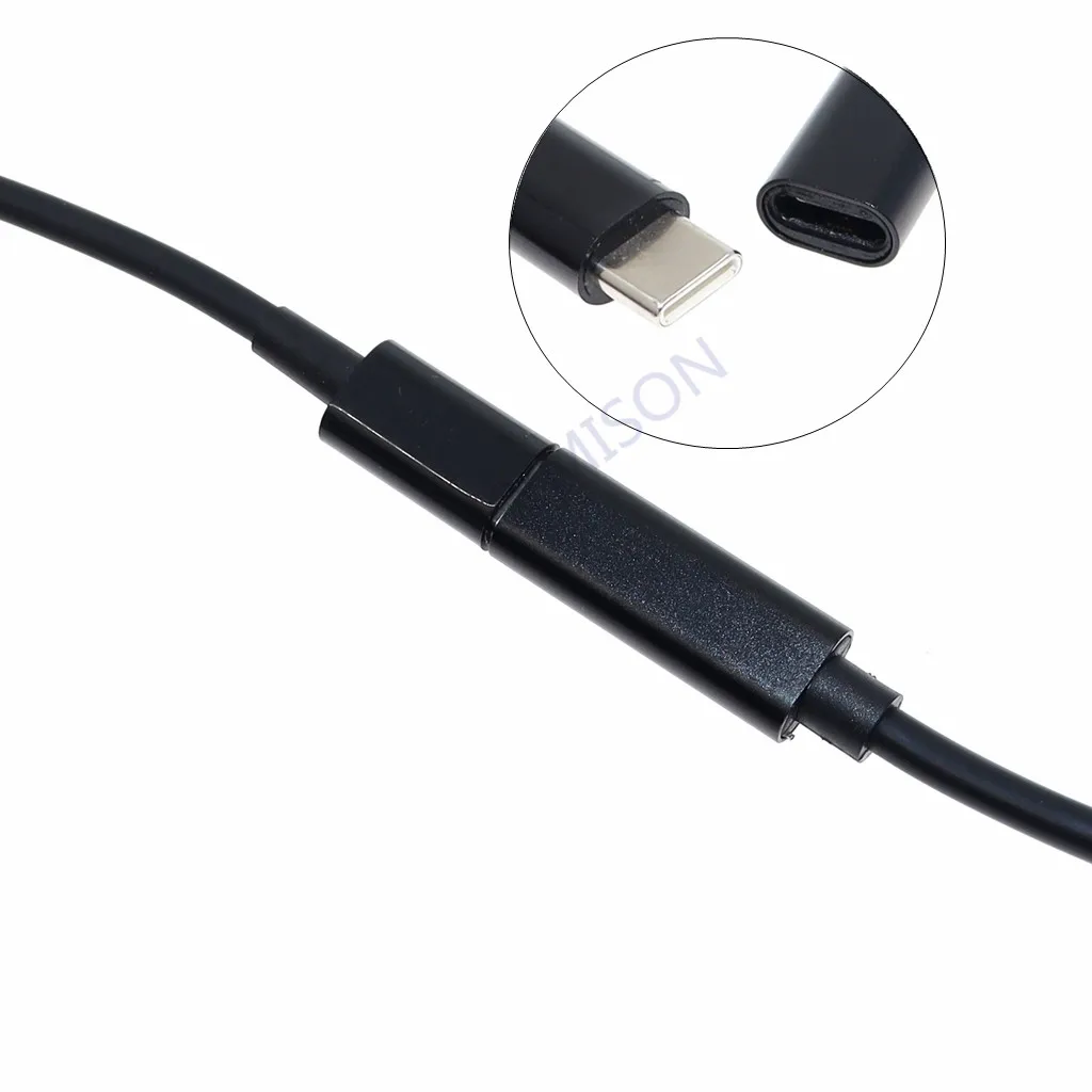 DC USB Type C Power Adapter Plug Converter Laptop Charging Cable Cord for Lenovo ThinkPad 10 Helix 2 4X20E75066 TP00064A