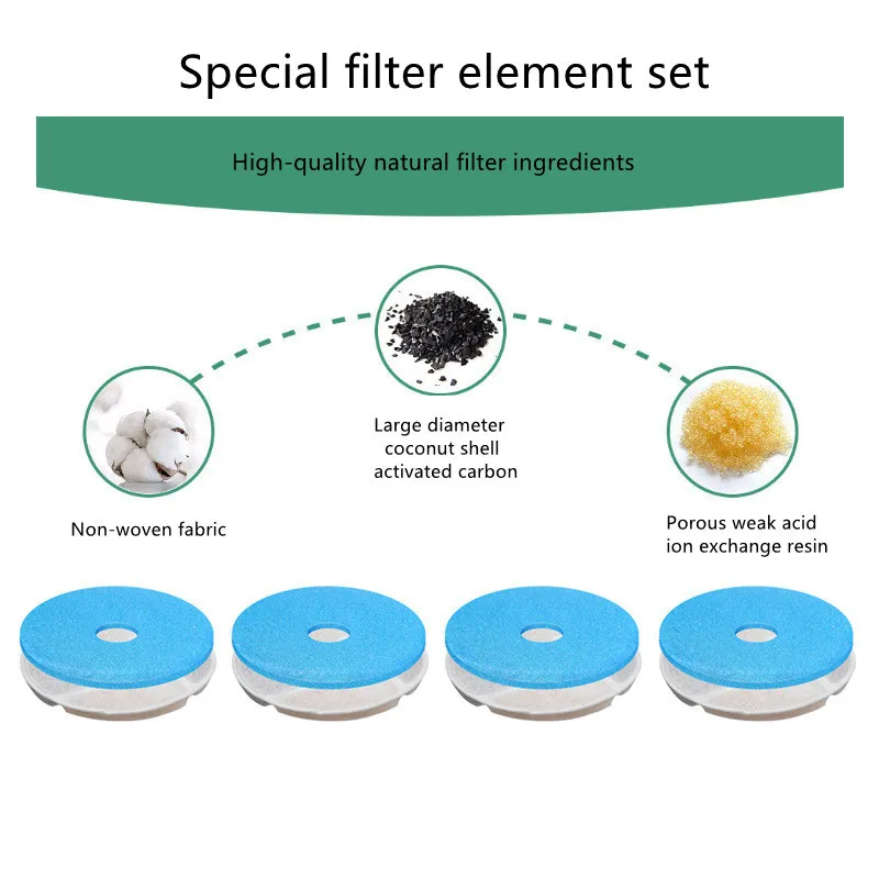 Automatic Pet Water Fountain Filter for Cats and Dogs, Smart Drinker, Drinking Bowls, Quiet Pump, Filter, 1.6L