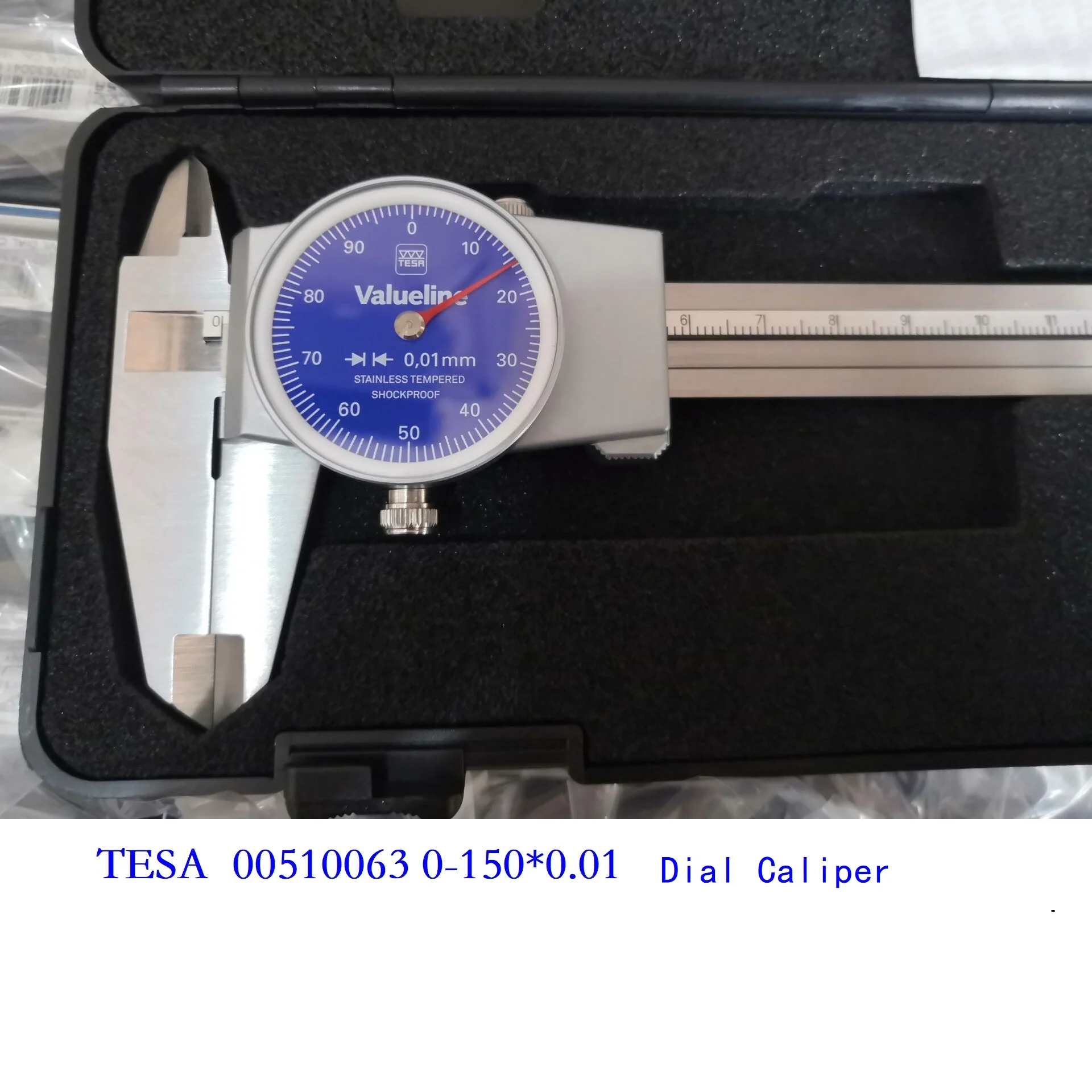 Original TESA Brown & Sharpe  Valueline serial Dial Caliper 0-150*0.01  item#00510063 0-200 0.01 0.02 0-300 0.02