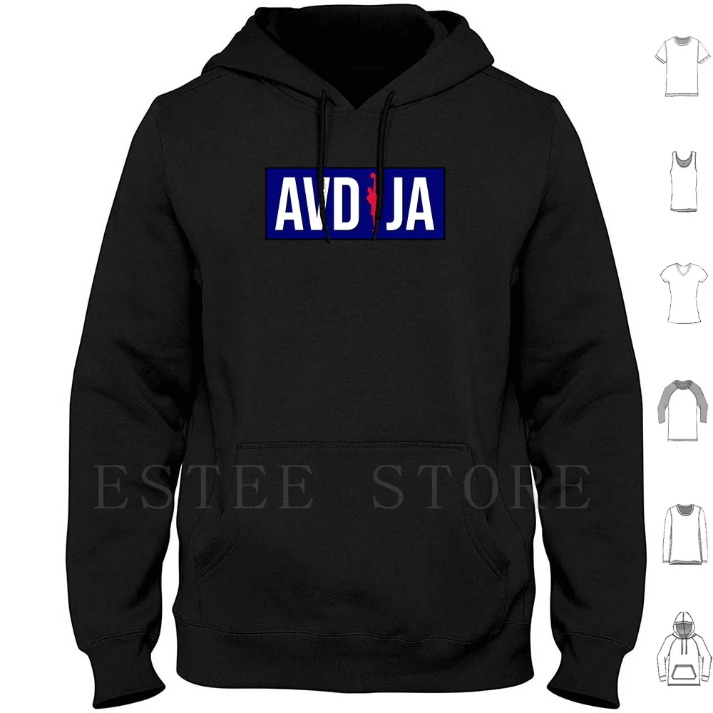 Deni Advija-Washington Basketball Hoodies Long Sleeve Deni Advija Deni Avdija Israel Washington Wizard Basketball
