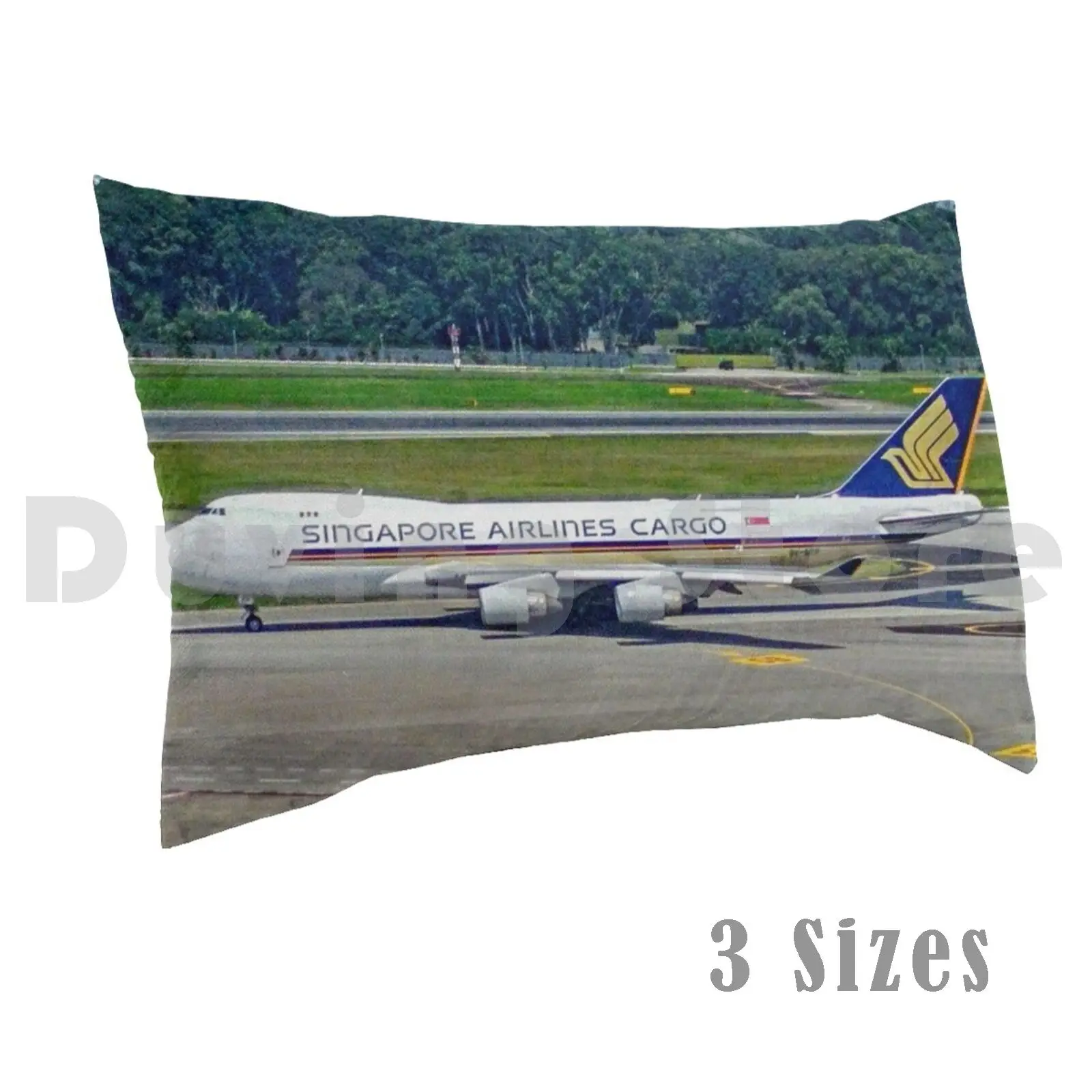 

Singapore Cargo Boeing 747 pillow Case DIY 50 * 70 Singapore Singapore Sia Singapore Cargo Singapore Cargo Changi Sin