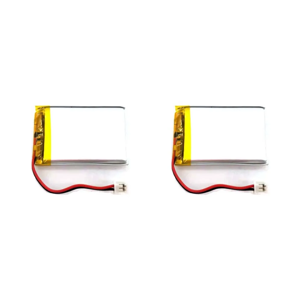 MSDS Verified 3.7V 1000mAh 523450 Li Lithium Polymer Ion Battery with 2.0mm JST Connector