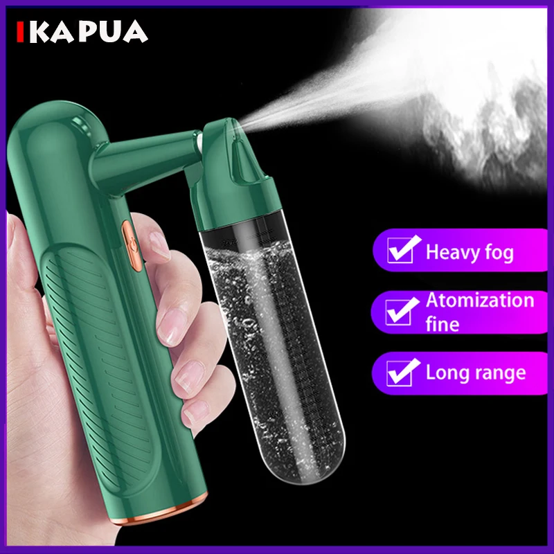 Household Portable Wireless Handheld Atomization Disinfection Fog Machine Fog Machine USB Charging Nano Disinfection Spray Gun