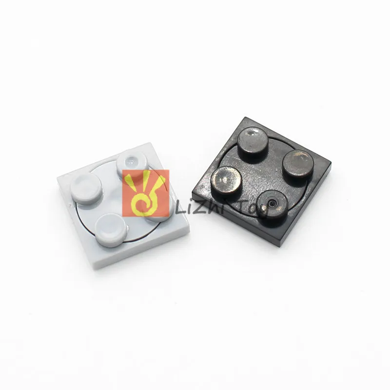 Building Blocks Parts Turntable 2x2 Plate Base with Top 3680 3679 DIY Build  Educational MOC Classic Brand Gift Toys