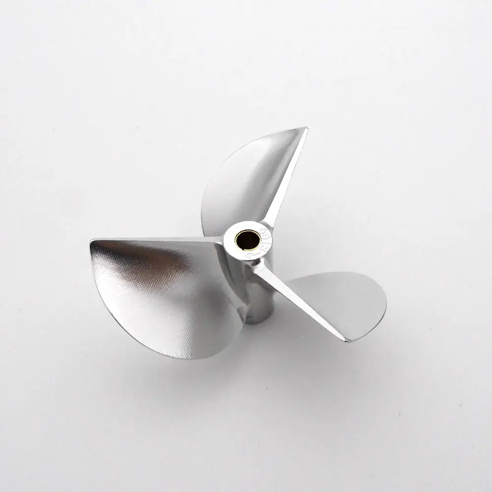 1PC CNC Metal 3-Blades Propeller 4mm 4.76mm 3/16\