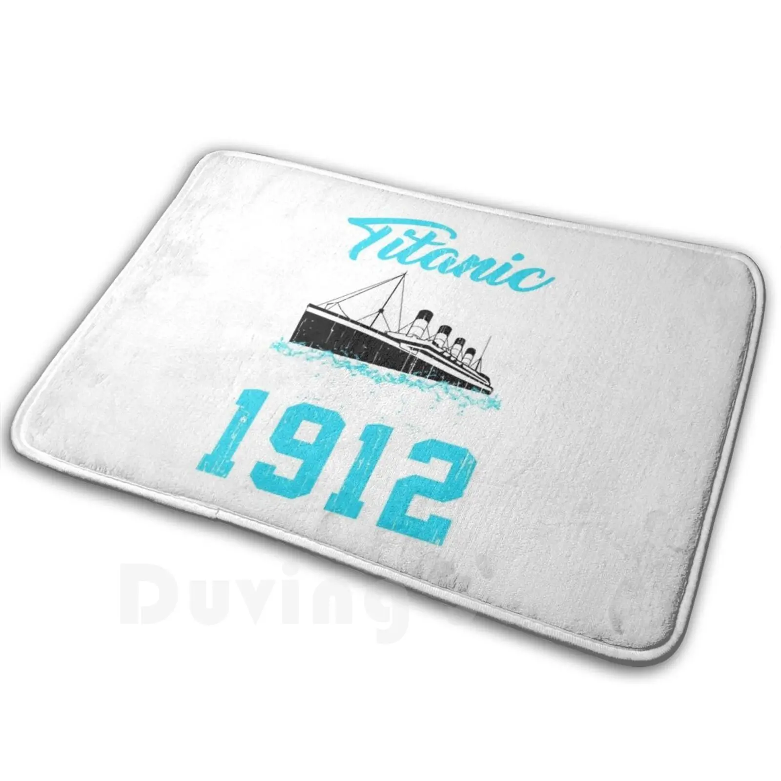 Swimmer Titanic Swim Team 1912 Swimming Carpet Mat Rug Cushion Soft Swimmer Swimmer Swim Team Swim Swim Titanic Humorous