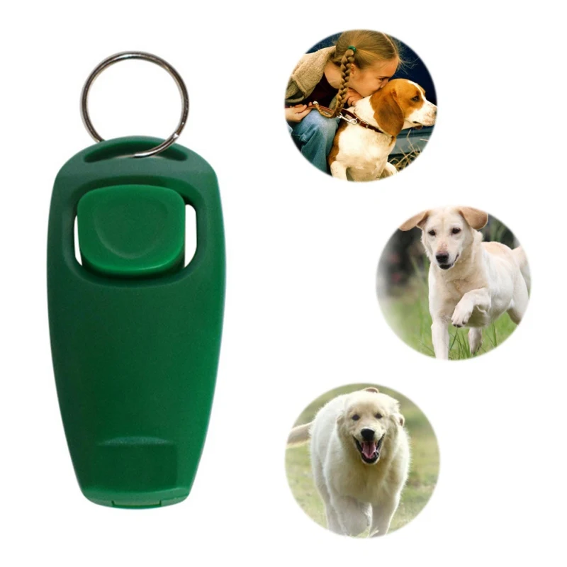 Pet Dog Repeller Anti Barking Stop Bark Training Device Trainer Combo Dog Whistle Training Pet Trainer Puppy Guide With Key Ring