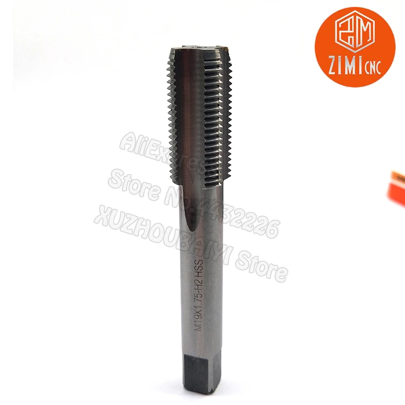 탭 태핑 M19 * 1.75mm 표준 기계 탭 태핑 태핑 키트 스레드 커팅 키트 스레드 태핑 핸드 툴