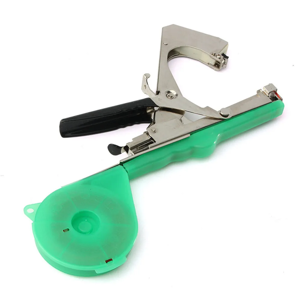 TaiMei Tying Machine Plant Garden Plant Tapetool Tapener 10 Rolls Tape Set for Vegetable, Grape, Tomato,Cucumber, Pepper Flower