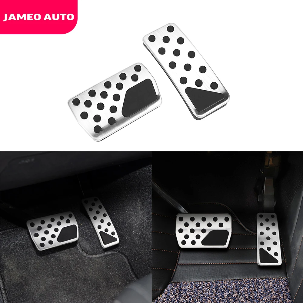 

Jameo Auto Stainless Steel Car Gas Brake Foot Rest Pedals for Jeep Grand Cherokee 2010-2017 for Dodge Durango 2011-2019 Parts