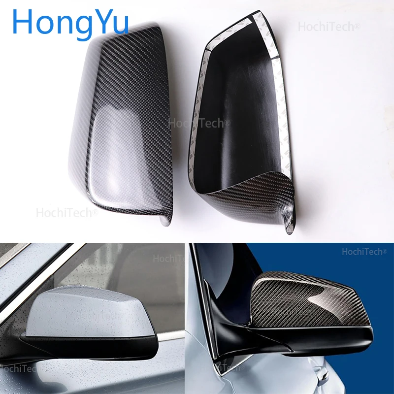 For BMW 5 Series F07 Gran Turismo 2010-2015 100% Real Carbon Fiber Rear View Mirror Cover Side Mirror Caps car styling