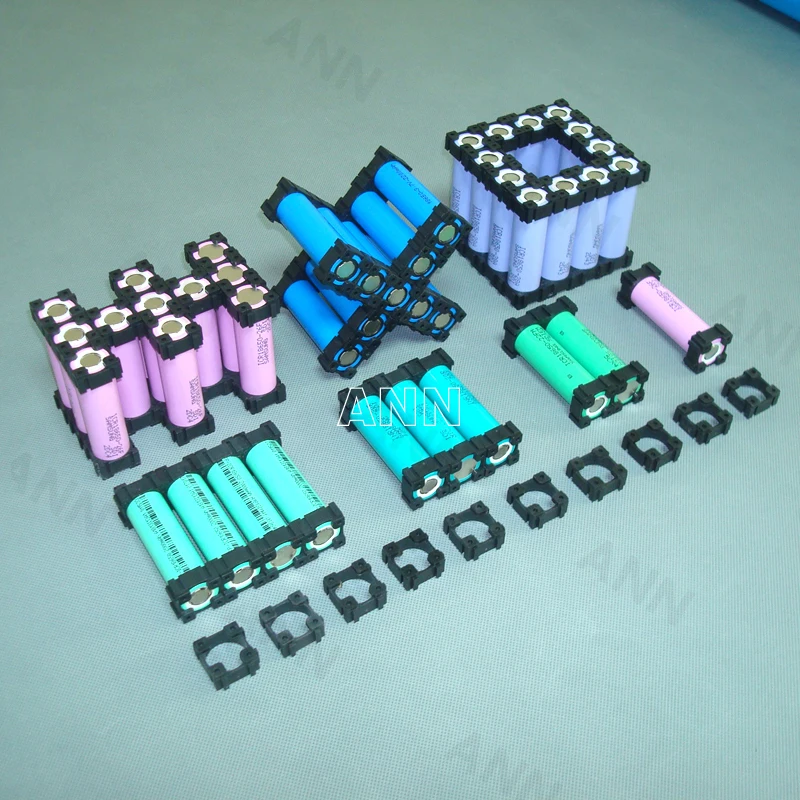 Free Shipping 18650 Lithium Battery Holder 1P Cylindrical Li-ion Cell Bracket Diameter 18.4mm