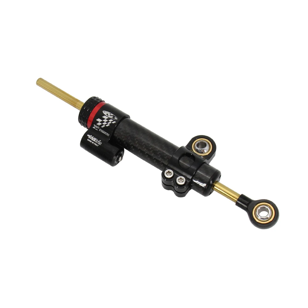 Voor YAMAHA YZF R6 YZF600 2003 2004 2005 Motorfiets Hoge kwaliteit koolstofvezel CNC Stuurdemper Stabilizer Beugel Volledige