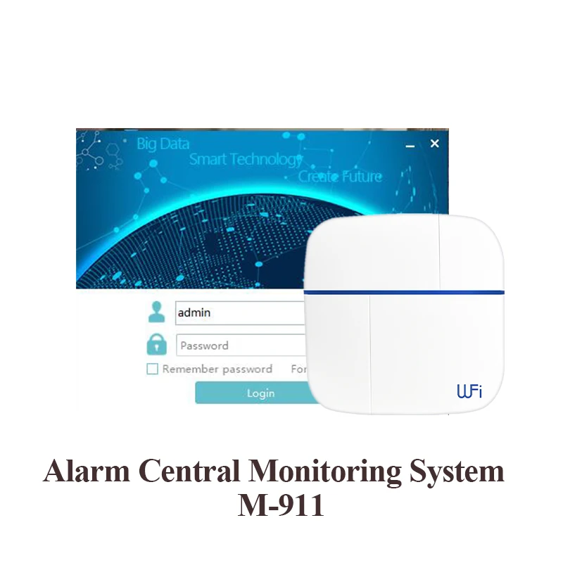 Alarm Management System Home Burglar Alarm Central System M-911